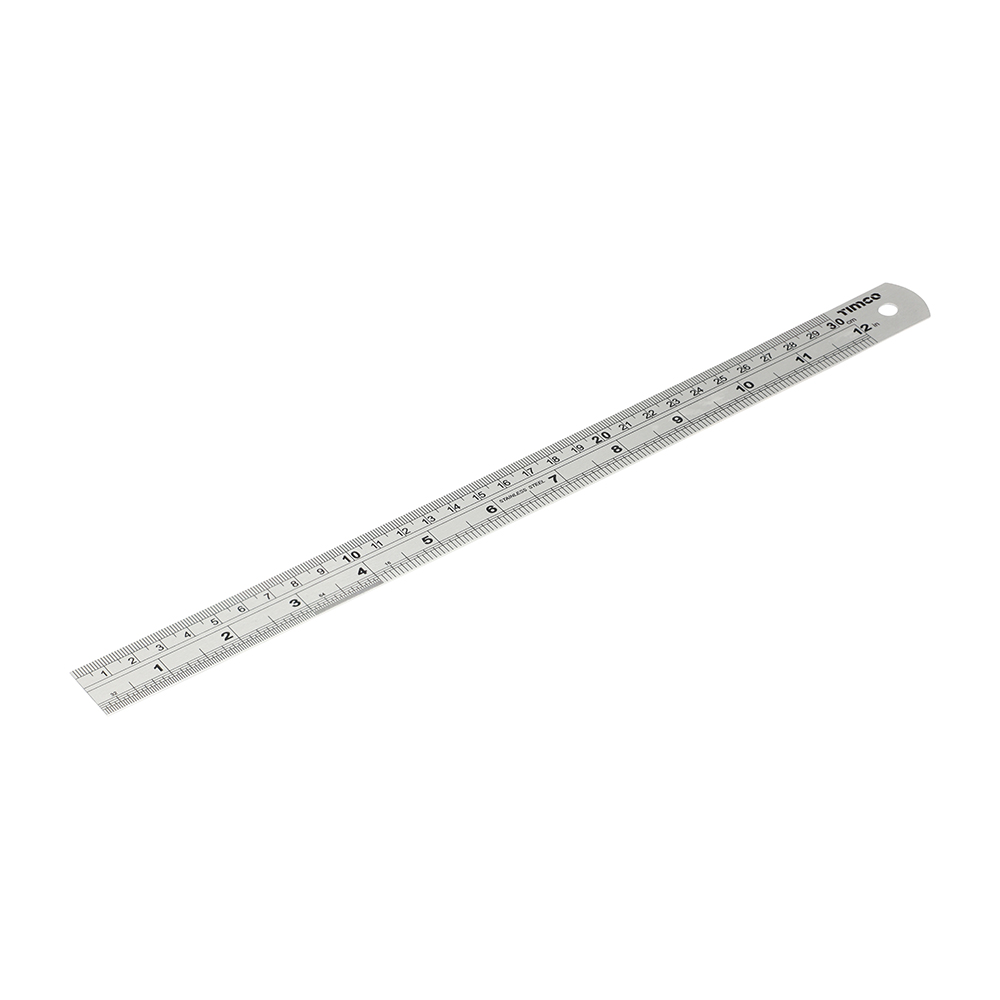 TIMCO Steel Ruler (300mm)